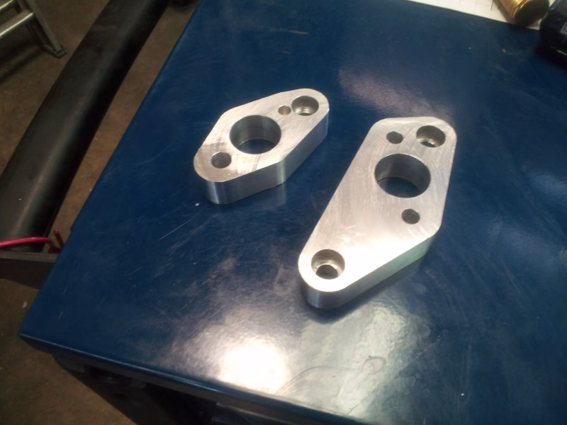 CS25001 Chevy Water Pump Adapter Kit Billet Aluminum - Image 3