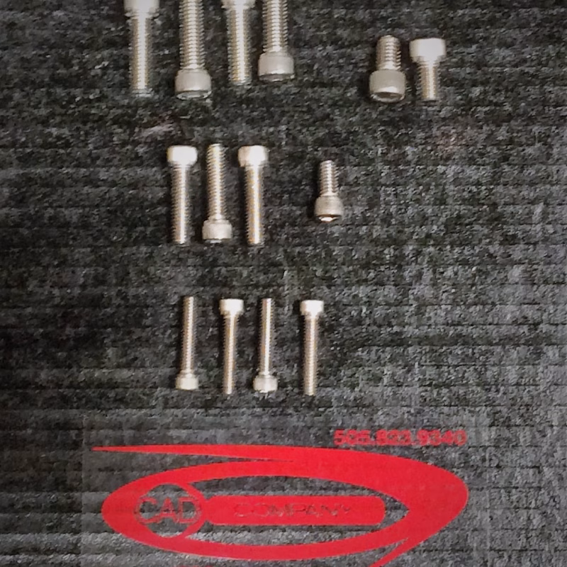 VT10102 Timing Cover/Water Pump Bolt Kit Stainless Socket Head