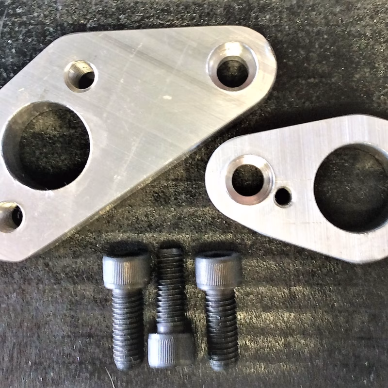 CS25001 Chevy Water Pump Adapter Kit Billet Aluminum