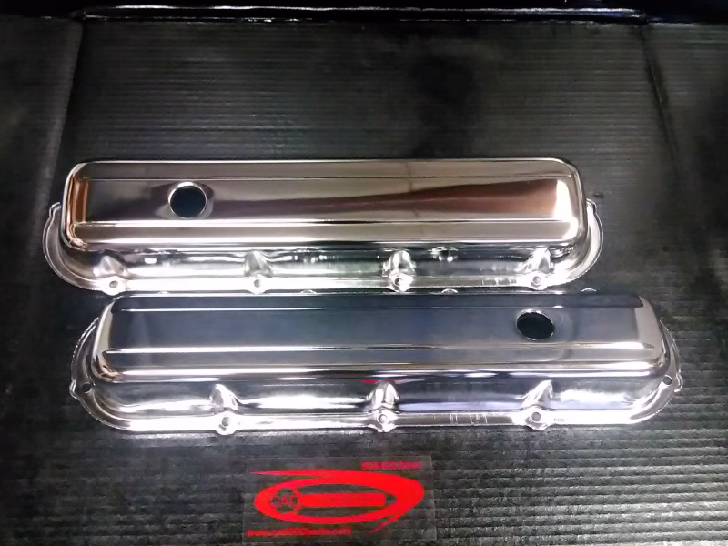 VT91101 Chrome Valve Covers