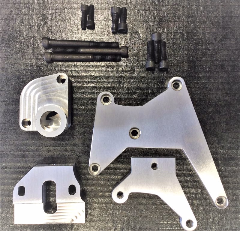PB34000 R4 Bracket Kit  Billet Aluminum