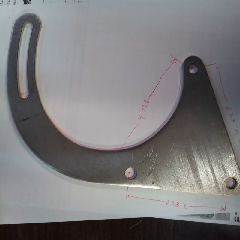 PB64421 Stainless Alternator Bracket Kit