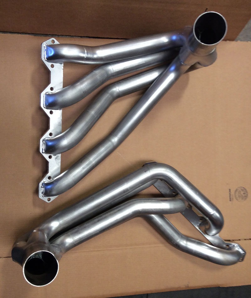 For GM Cadillac 425 472 500 V8 Street Rod Stainless Steel Exhaust Headers 