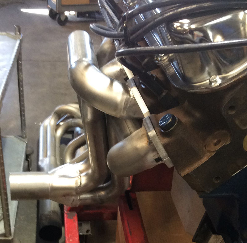 Gearhead Polished Stainless Shorty Headers For Cadillac 425, 472, 500 Engines – Display/Project