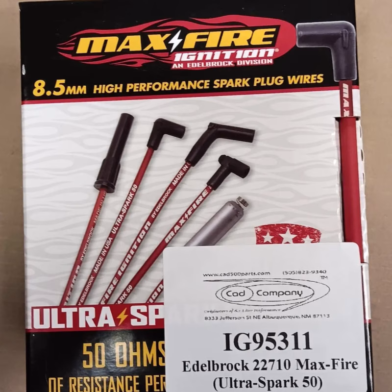 Edelbrock Max Fire Spark plug Wires